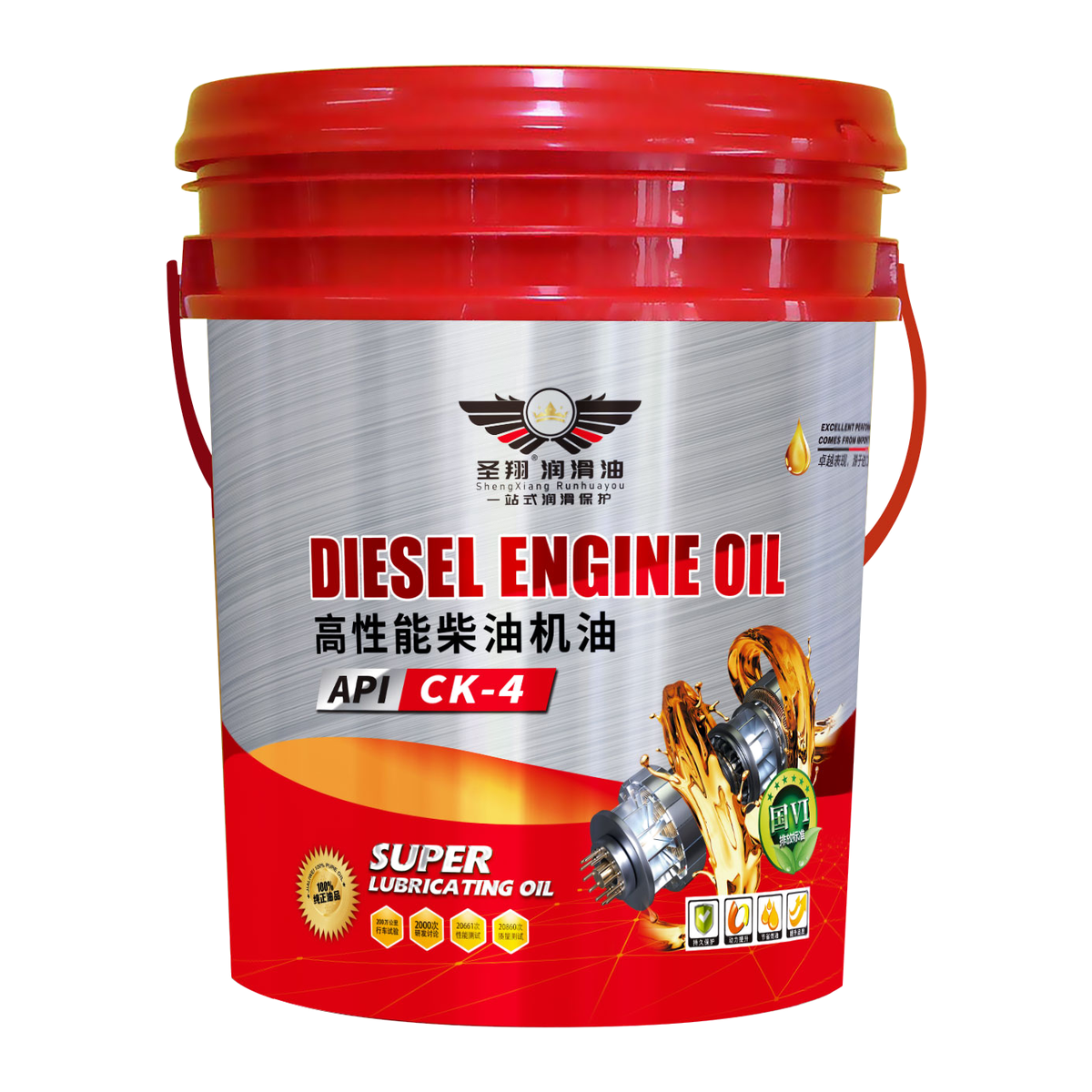 API CK-4 60,000 km and 100,000 km engine oil category